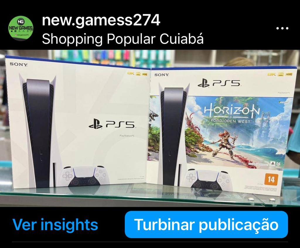 PlayStation 5 (novo) valor válido até 15/12 - Videogames - Parque das  Laranjeiras, Goiânia 1262124944