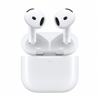 Fone Bluetooth Apple - AirPods 4 com Chip H2 - Branco