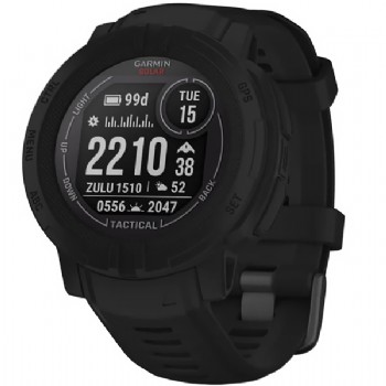 Smartwatch Garmin Instinct 2 Solar Tactical com GPS / Bluetooth - Preto